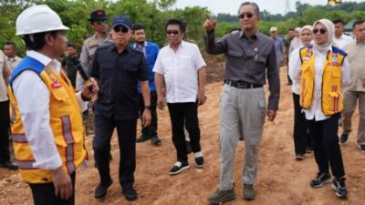 Desain ilustrasi Jembatan Buton-Muna menghubungkan dua pulau di Sulawesi Tenggara