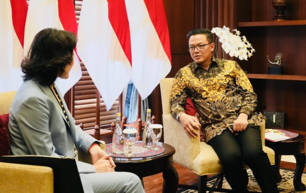 Pertemuan Menlu Sugiono dan Dubes Tiongkok untuk ASEAN di Jakarta