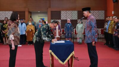 Menteri PU Lantik 6 Pejabat Eselon I, Tegaskan Komitmen Cegah Pemborosan Anggaran