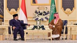 Presiden Prabowo Subianto bertemu Putra Mahkota Mohammed bin Salman di Jeddah