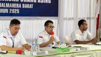 Rapat TIMPORA Halmahera Barat 2025 bersama Imigrasi Ternate dan lintas instansi