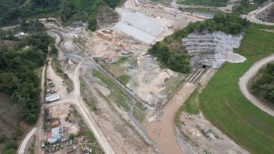Bendungan Bulango Ulu di Kabupaten Bone Bolango, Gorontalo