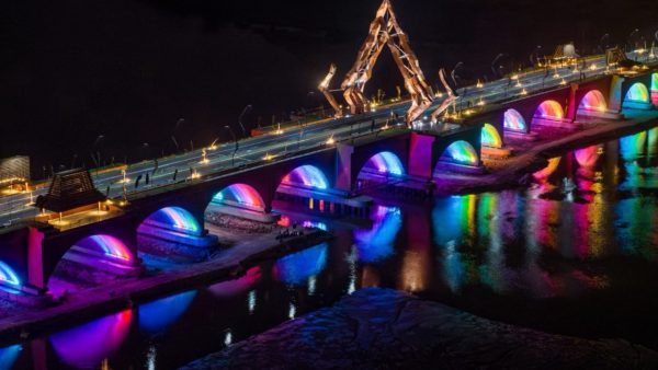 Jembatan Pandansimo di Yogyakarta