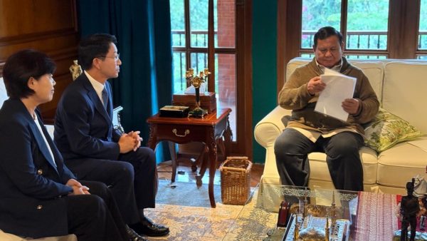 Presiden Prabowo menerima Utusan Khusus Presiden Korea Selatan di Jakarta