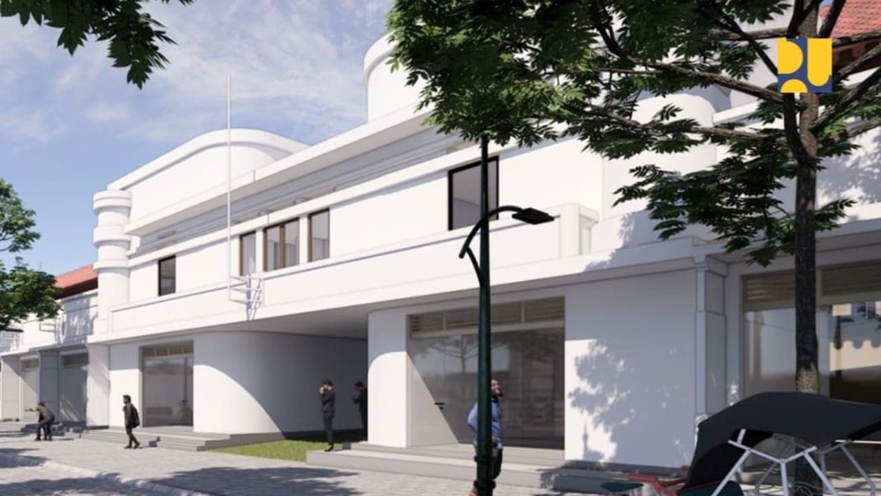 Proyek revitalisasi Pasar Induk Banyuwangi yang dirancang modern dan ramah lingkungan