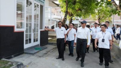Menteri PU Dody Hanggodo meninjau fasilitas Sekolah Rakyat Bantul