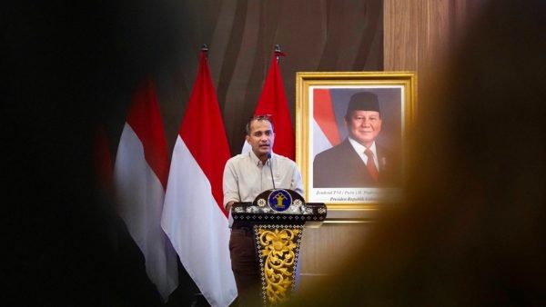 Wamenkum Eddy Hiariej memaparkan tiga kunci pemberantasan korupsi