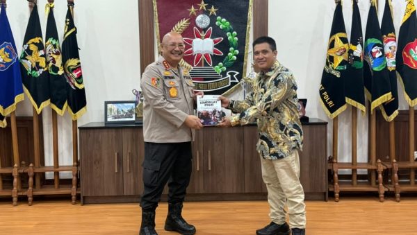 Kalemdiklat Polri Komjen Chryshnanda Dwilaksana saat menerima audiensi PWRC