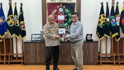 Kalemdiklat Polri Komjen Chryshnanda Dwilaksana saat menerima audiensi PWRC