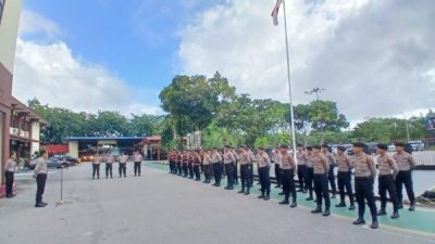 Kasat Samapta Polresta Barelang cek kesehatan personel