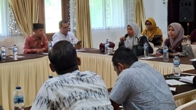 Rapat Tim PORA Kota Pariaman membahas pengawasan orang asing