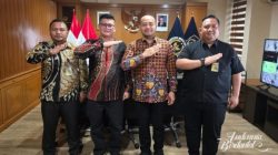 Kepala Kantor Imigrasi Soekarno-Hatta Galih Priya Kartika Perdhana saat audiensi dengan PWRC membahas pencegahan TPPO.