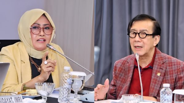 Yasonna Laoly dalam diskusi Kedaulatan Rakyat dan Demokrasi Pancasila MPR RI