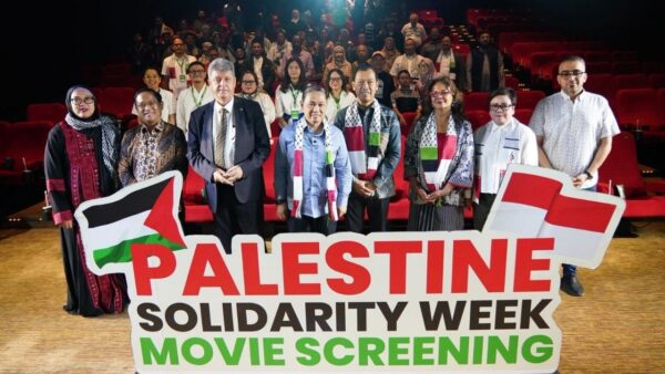 Pemutaran film Palestine Solidarity Week di XXI Djakarta Theater Jakarta