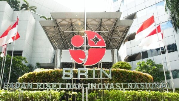 prosesi pengukuhan profesor riset BRIN di Auditorium BJ Habibie Jakarta