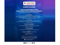 Transformasi Kajian Wilayah BRIN: Dua Dekade Kajian Wilayah BRIN Menuju Pendekatan Transnasional