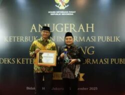 KPU Raih Peringkat Pertama Keterbukaan Informasi Publik 2025