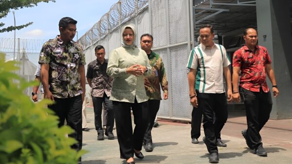 Kunjungan Sekretaris Itjen Kemenimipas ke Lapas Pemuda Madiun saat Nataru