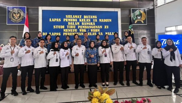 Lapas Pemuda Madiun studi tiru ke Lapas Perempuan Malang