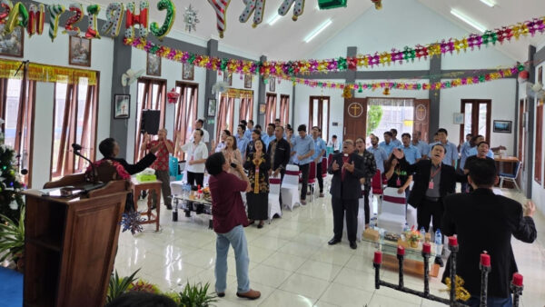 Natal Lapas Pemuda Madiun dirayakan warga binaan Nasrani