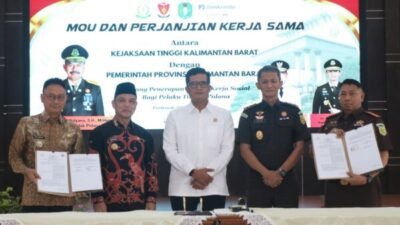 Kalbar Terapkan Pidana Kerja Sosial, Kejaksaan dan Pemprov Resmi Berkolaborasi