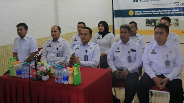 Lapas Pemuda Madiun mengikuti Refleksi Akhir Tahun Imipas 2025 secara virtual