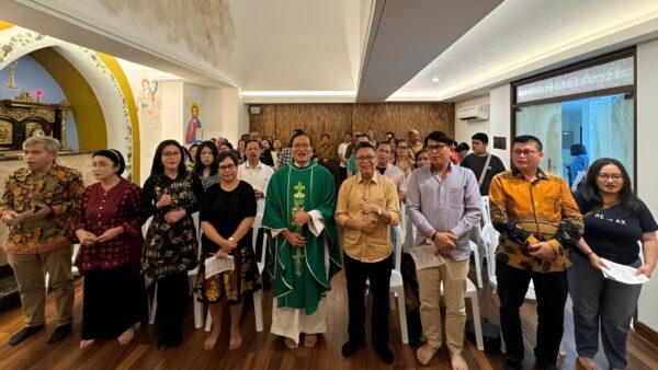 Rapat koordinasi Panitia Paskah IKKSU 2026 di Gedung Santa Clara