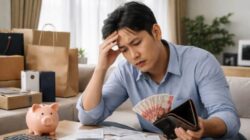 Ilustrasi gaji naik tapi tetap boncos akibat gaya hidup dan pengeluaran meningkat