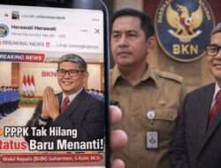 Hoaks Status Baru PPPK Dibantah BKN, Ini Penjelasan Resminya