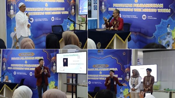 pegawai imigrasi mengikuti workshop komunikasi efektif pelayanan publik.