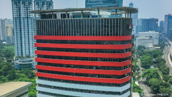 Gedung KPK di Jakarta terkait penyitaan barang dalam kasus korupsi Bea Cukai 2026.