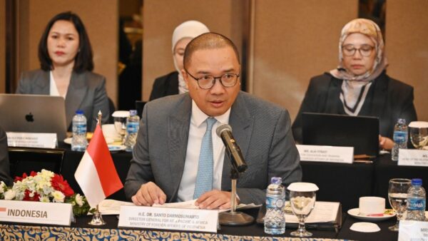 Delegasi Indonesia dan Etiopia dalam Pertemuan Forum Konsultasi Bilateral di Jakarta.