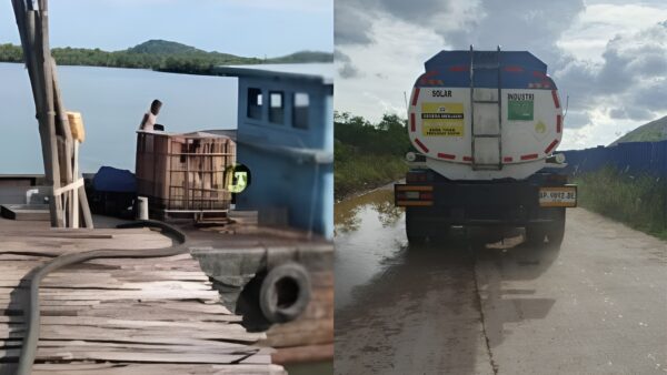 Gudang diduga tempat penimbunan solar subsidi di kawasan Sagulung Batam