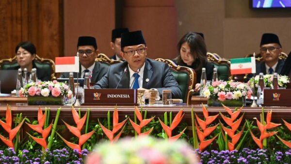 Menlu RI Sugiono menghadiri BRICS Foreign Ministers Meeting 2026 di New Delhi India.