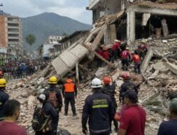 Korban Gempa Venezuela Tembus 1.450 Jiwa, Ratusan Gempa Susulan Masih Mengguncang