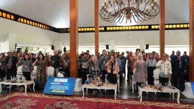 ASEAN-ID Blue 2026 di Banyuwangi membahas ekonomi biru, pemberdayaan masyarakat pesisir, konservasi laut, dan perikanan berkelanjutan.