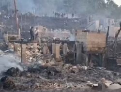 Kampung Adat Ciptamulya Sukabumi Terbakar, 70 Rumah Ludes dalam 15 Menit