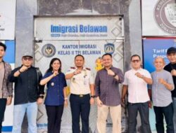 PWI Sumut Apresiasi Pelayanan Kantor Imigrasi Belawan, Kebersihan Fasilitas Jadi Nilai Tambah