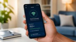 Ilustrasi pengguna ponsel dengan kuota internet setelah putusan MK melarang penghangusan sisa kuota.