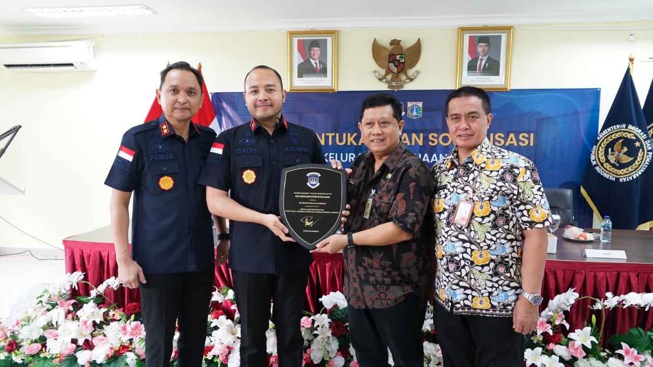 Pengukuhan Desa Binaan Imigrasi Duri Kosambi oleh Imigrasi Soekarno-Hatta.