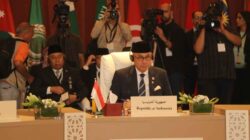 Wakil Menteri Luar Negeri RI Arrmanatha Nasir menghadiri Pertemuan Tingkat Menteri mengenai Yerusalem di Amman, Yordania.