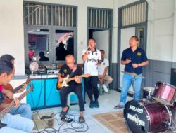 Kalapas Jember Pantau Latihan Musik Warga Binaan