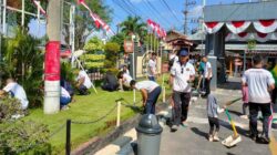 Lapas Jember Bersih-Bersih Sambut HUT RI ke-81, Ada Pesan Kalapas