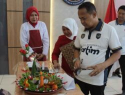 Lapas Jember Semarakkan HUT RI dengan Lomba Hias Tumpeng