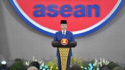 Menlu Sugiono menyampaikan pandangan Indonesia pada peringatan Hari ASEAN ke-59 di Jakarta.