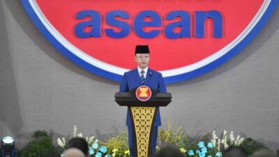 Menlu Sugiono menyampaikan pandangan Indonesia pada peringatan Hari ASEAN ke-59 di Jakarta.