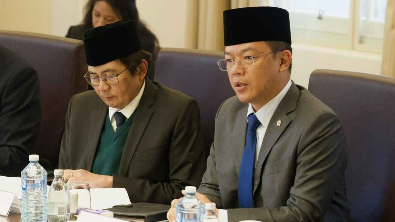 Menteri Luar Negeri RI Sugiono dan Menteri Pertahanan RI Sjafrie Sjamsoeddin menghadiri Pertemuan 2+2 Indonesia–Australia di Melbourne.