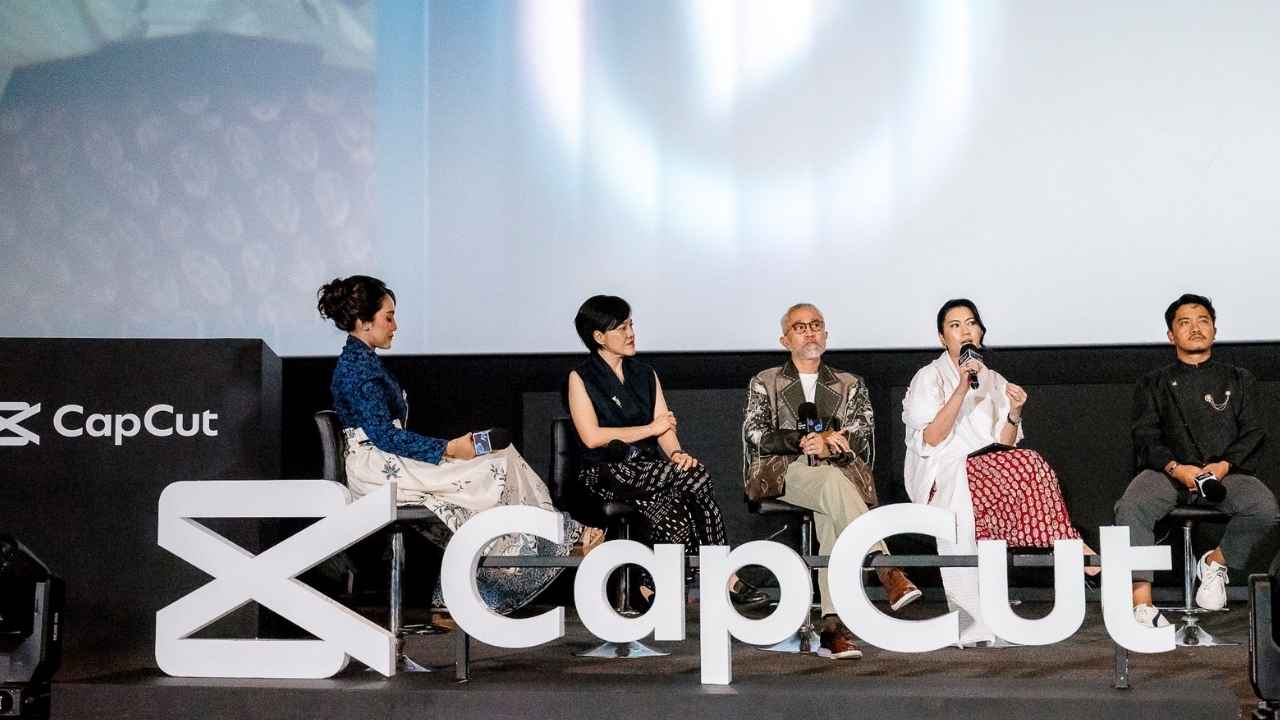 AI Content Fest 2026 CapCut menampilkan karya kreator Indonesia di layar lebar.