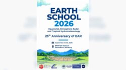 EARTH School 2026 BRIN dan Kyoto University membahas riset atmosfer dan ionosfer.