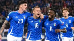 Italia menang 4-1 atas Turki di UEFA Nations League 2026.